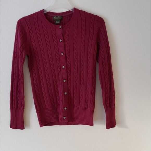Eddie Bauer Knitted front botton cardigan - Picture 1 of 6